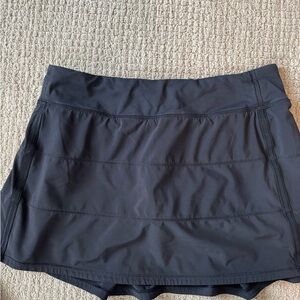 Black Lululemon Skort